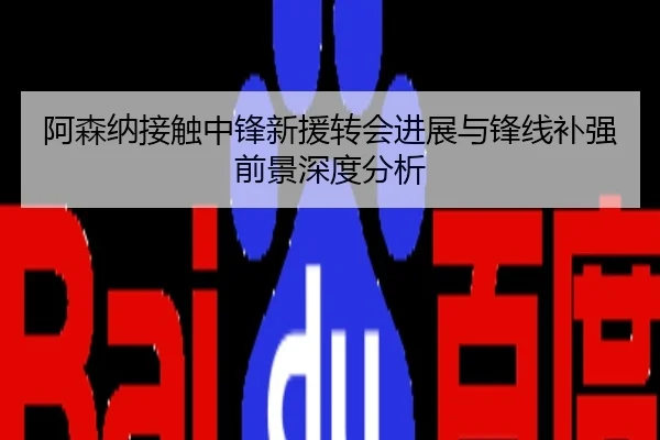 阿森纳接触中锋新援转会进展与锋线补强前景深度分析
